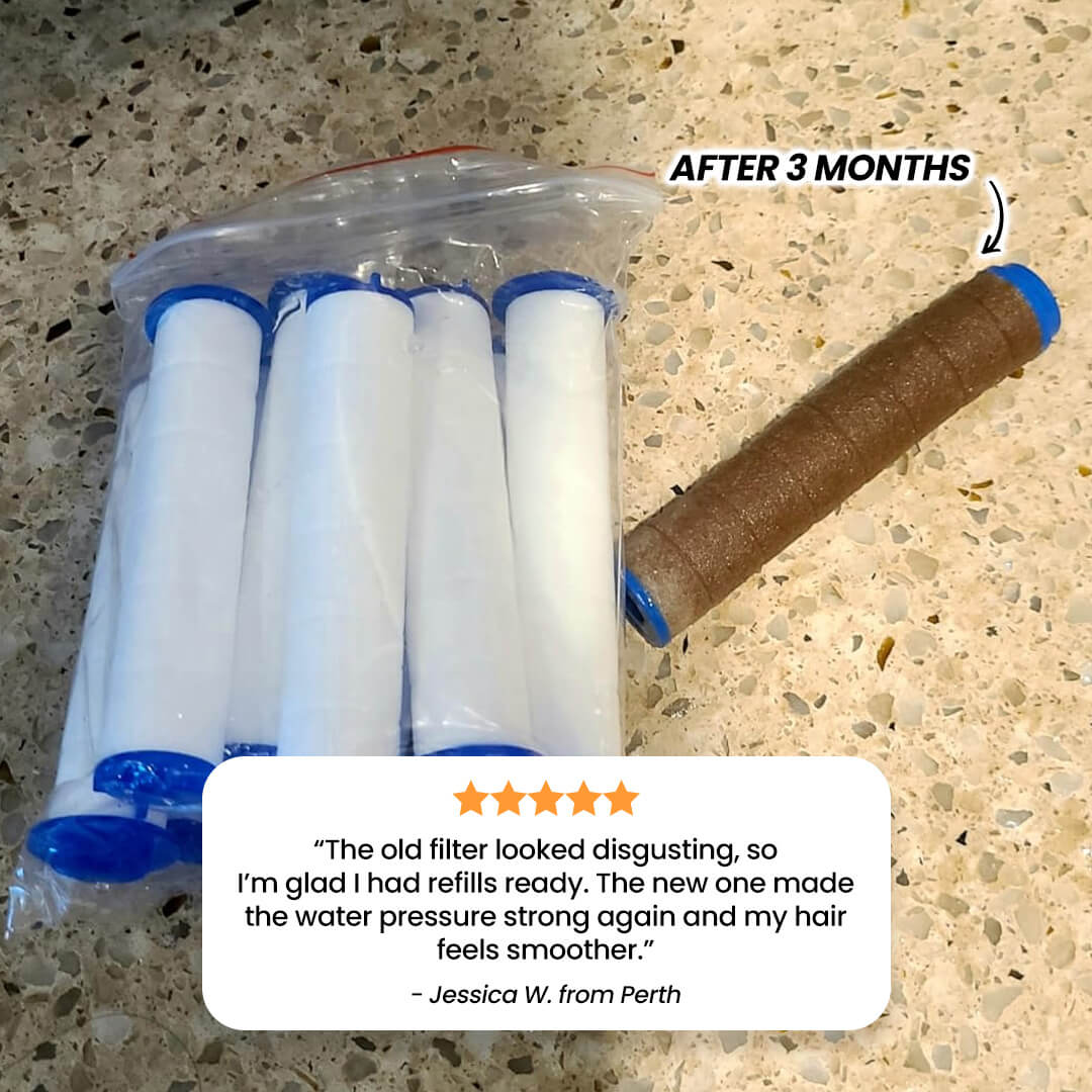 HydroSoothe™ 10 Pack Filters For Premium Shower Head