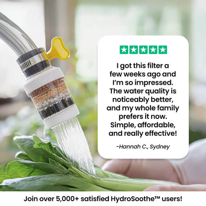 HydroSoothe™ Premium Tap Water Filter